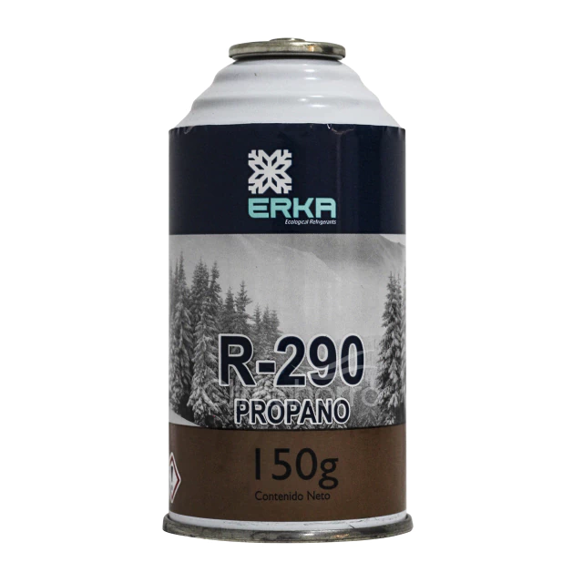 LATA  REFRIGERANTE 150 G R 290  MARCA ERKA