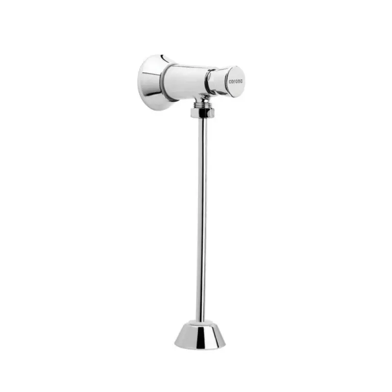 LLAVE DE PUSH CORONA PARA MINGITORIO BAJA PRESION CROMO MARCA CORONA
