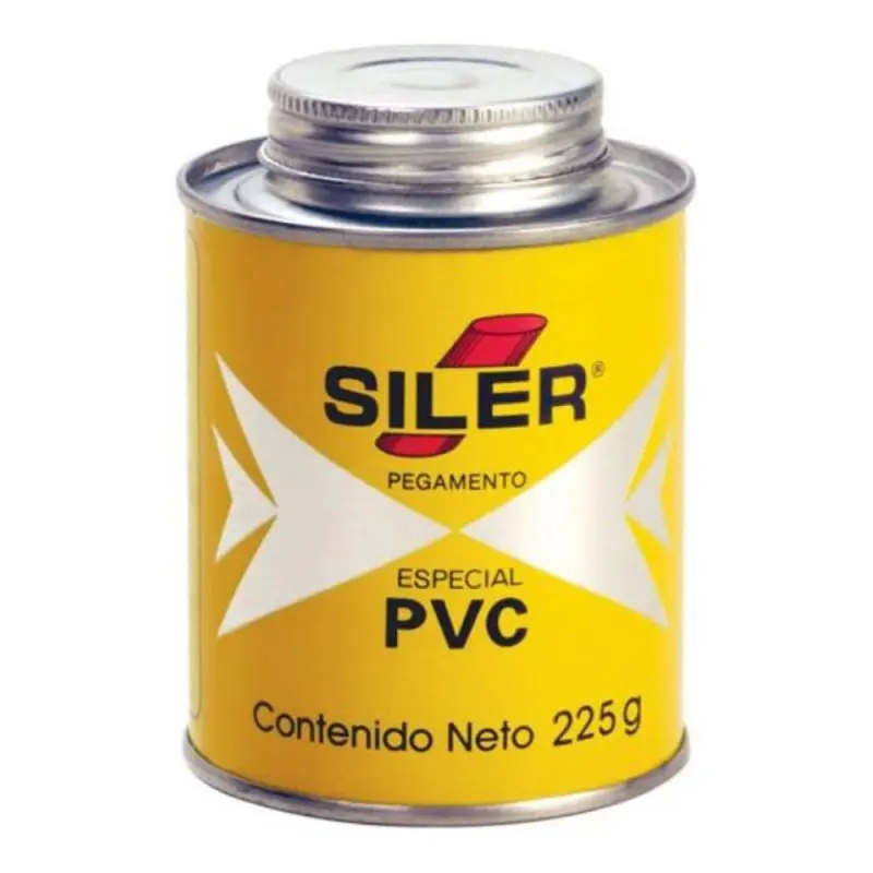 BOTE DE PEGAMENTO PVC DE 225 GRS MARCA  SILER