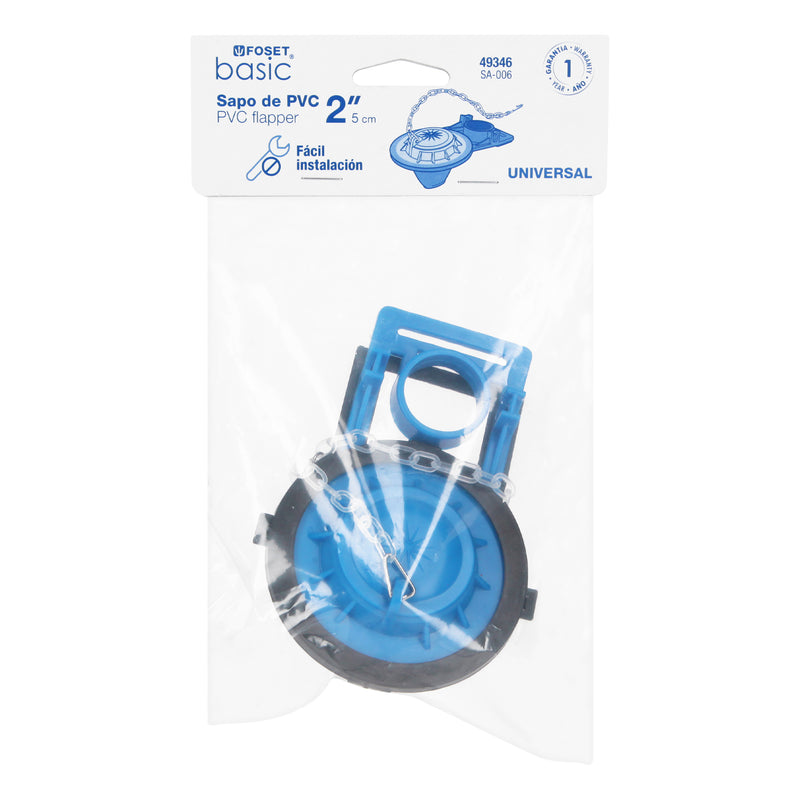 SAPO DE PVC 2 AZUL  MARCA FOSET