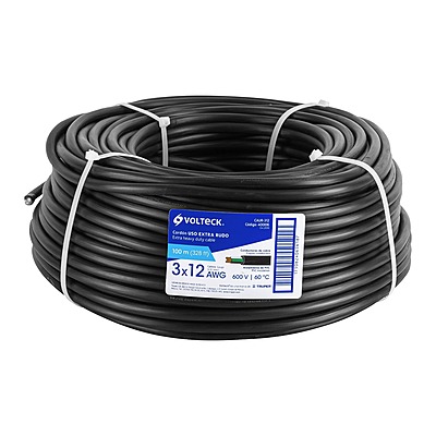 CABLE USO EXTRA RUDO 3 X 14  1MTS MARCA AWG