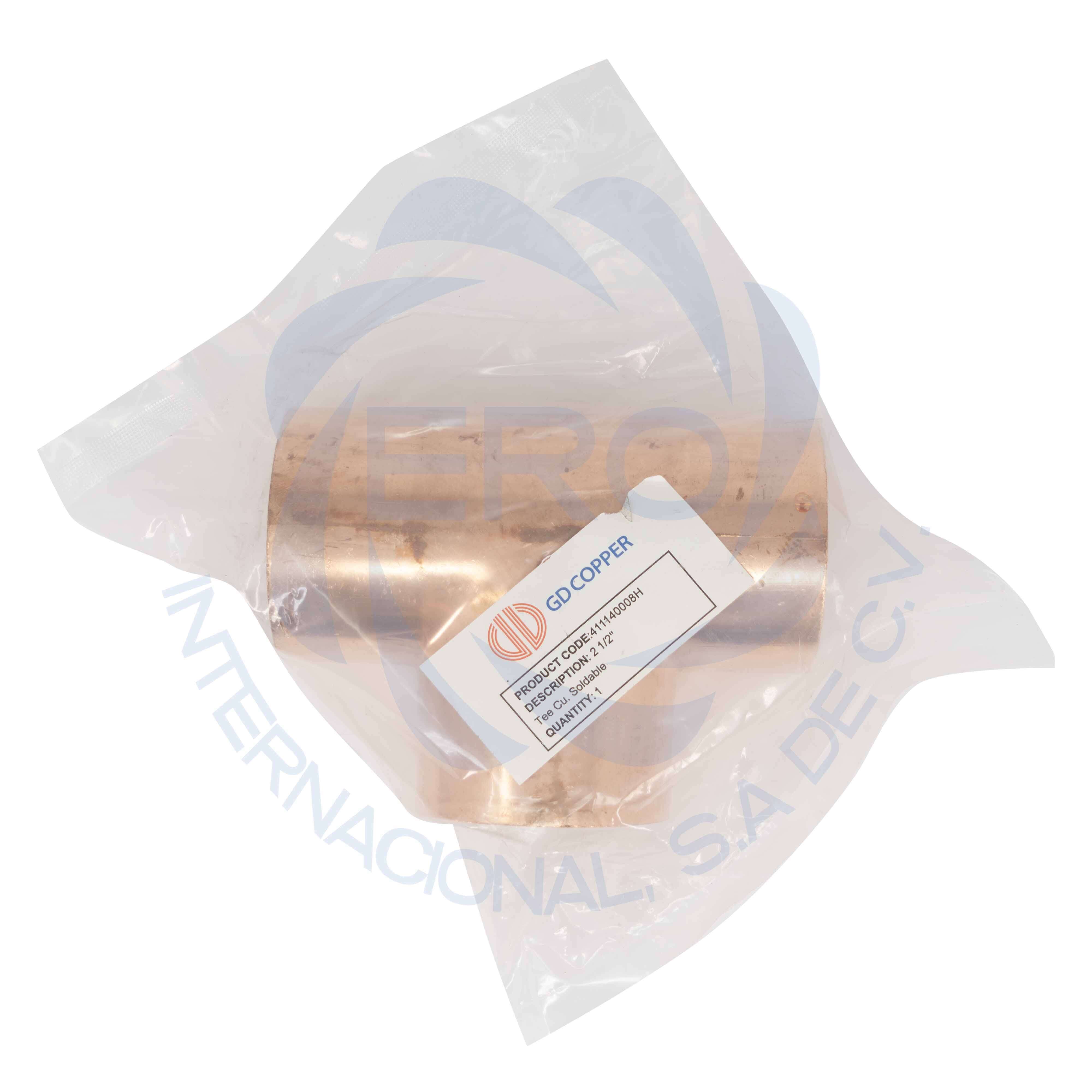 TEE CU 1 (25MM) MARCA GD COOPER