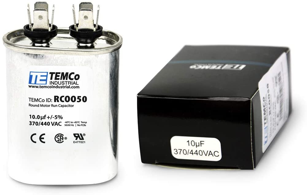 CAPACITOR  VENTILADOR  10 MF +-5% 370-440VAC 50-60HZ MARCA  GB