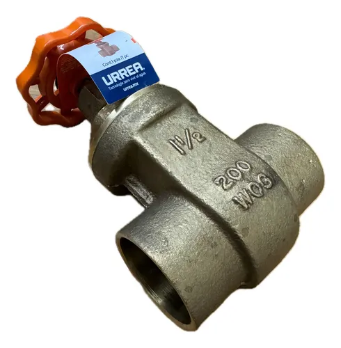 VALVULA COMPUERTA SOLDABLE 200 LBS MARCA URREA