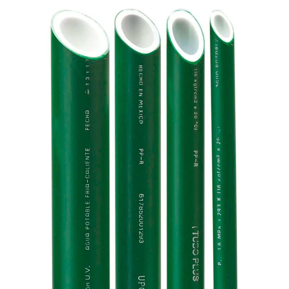 TUBO PPR CLASE 16   20 MM TRAMO 4M LARGO (1/2) MARCA ROTOPLAS