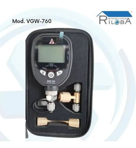 VACUOMETRO DIGITAL CON CONEXION BLUETOOTH MARCA GB