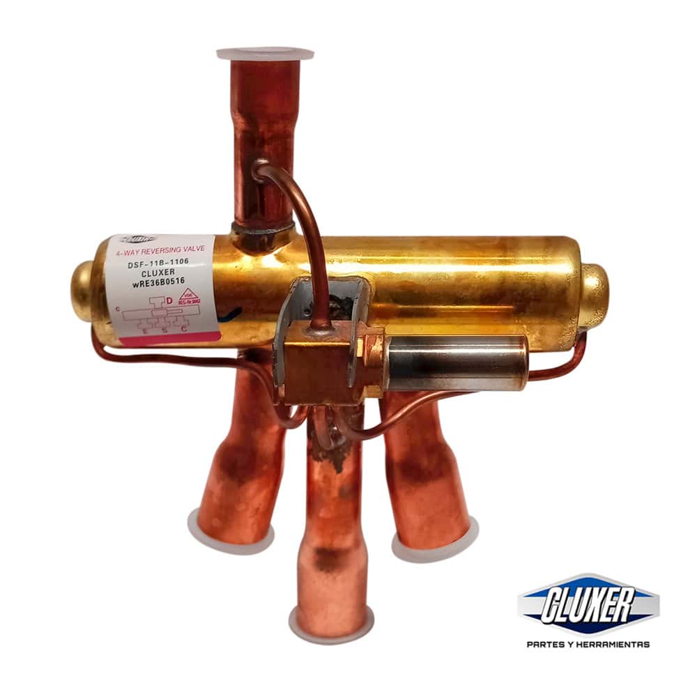 VALVULA REVERSIBLE CLUXER  2 TON.  220V MARCA CLUXER