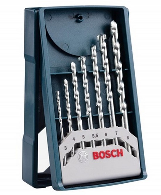 JUEGO DE 7 BROCAS PARA CONCRETO BOSCHrn