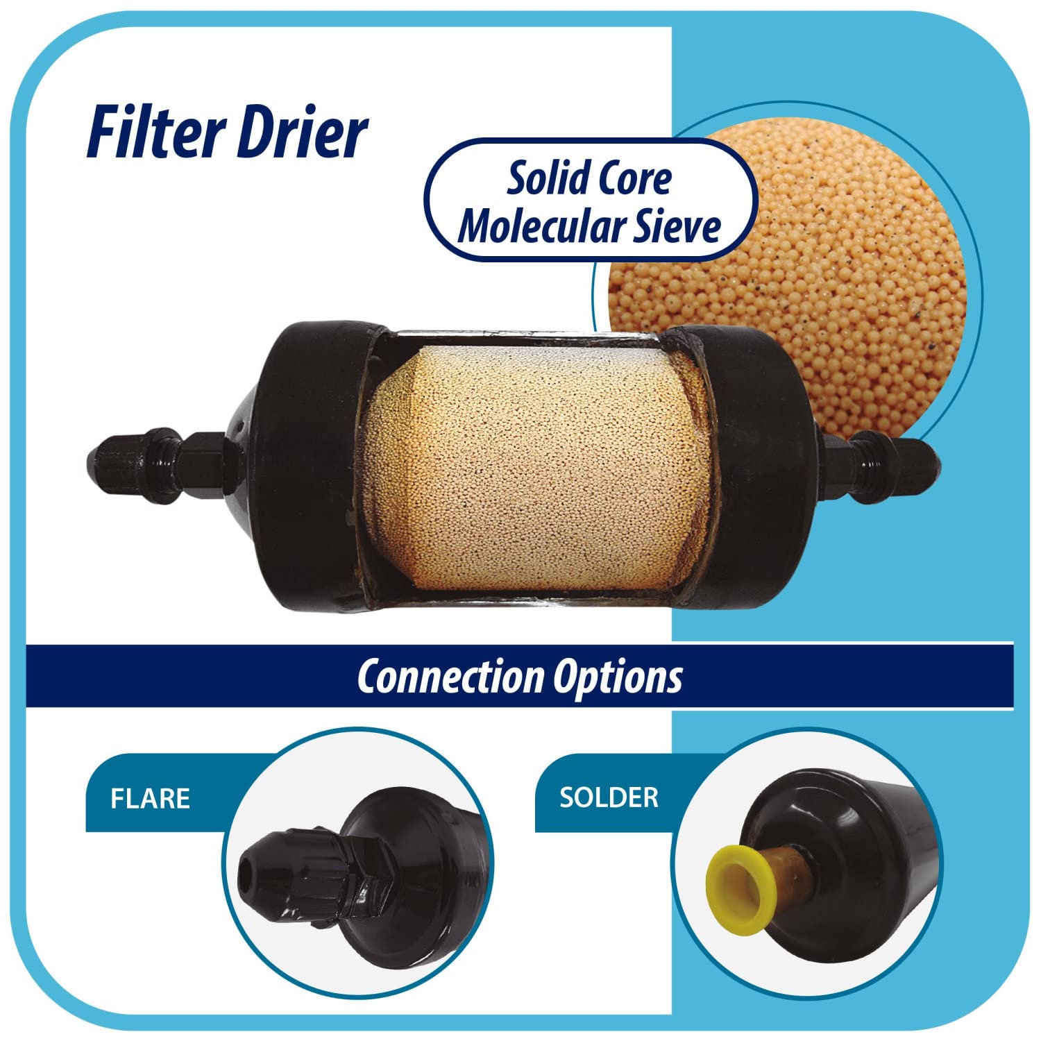 FILTRO DE 1/4 SOLDABLE MARCA USA PARTS