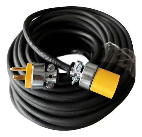 EXTENSION REFORZADA USO RUDO CAL 3X10 BIMETALICO 20 MTS NEGROrn