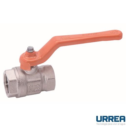 VALVULA ESFERA ROSCABLE 19 LATON 125 SWP MARCA URREA