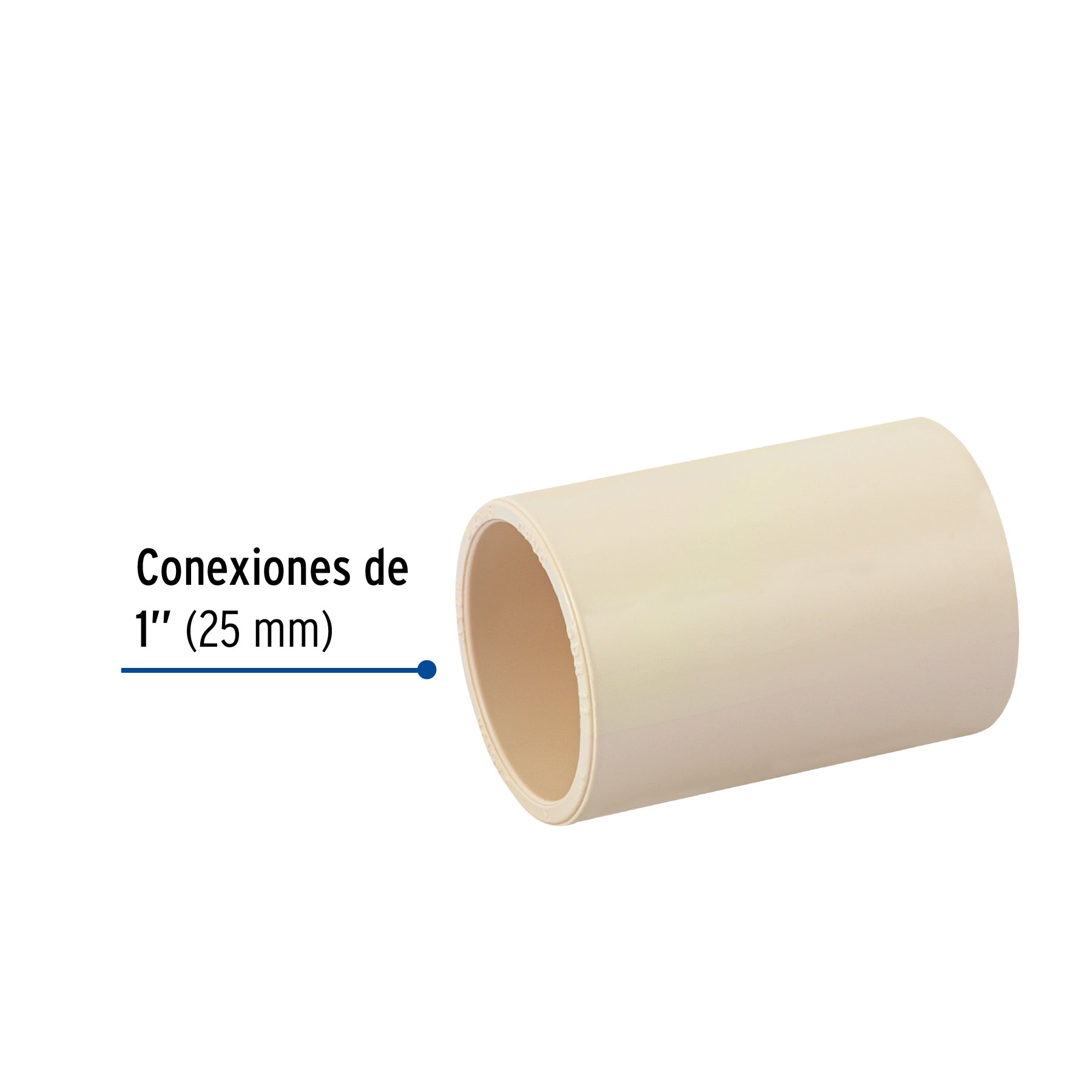 COPLE CU C/R 25MM (1 1/8) MARCA FOSET