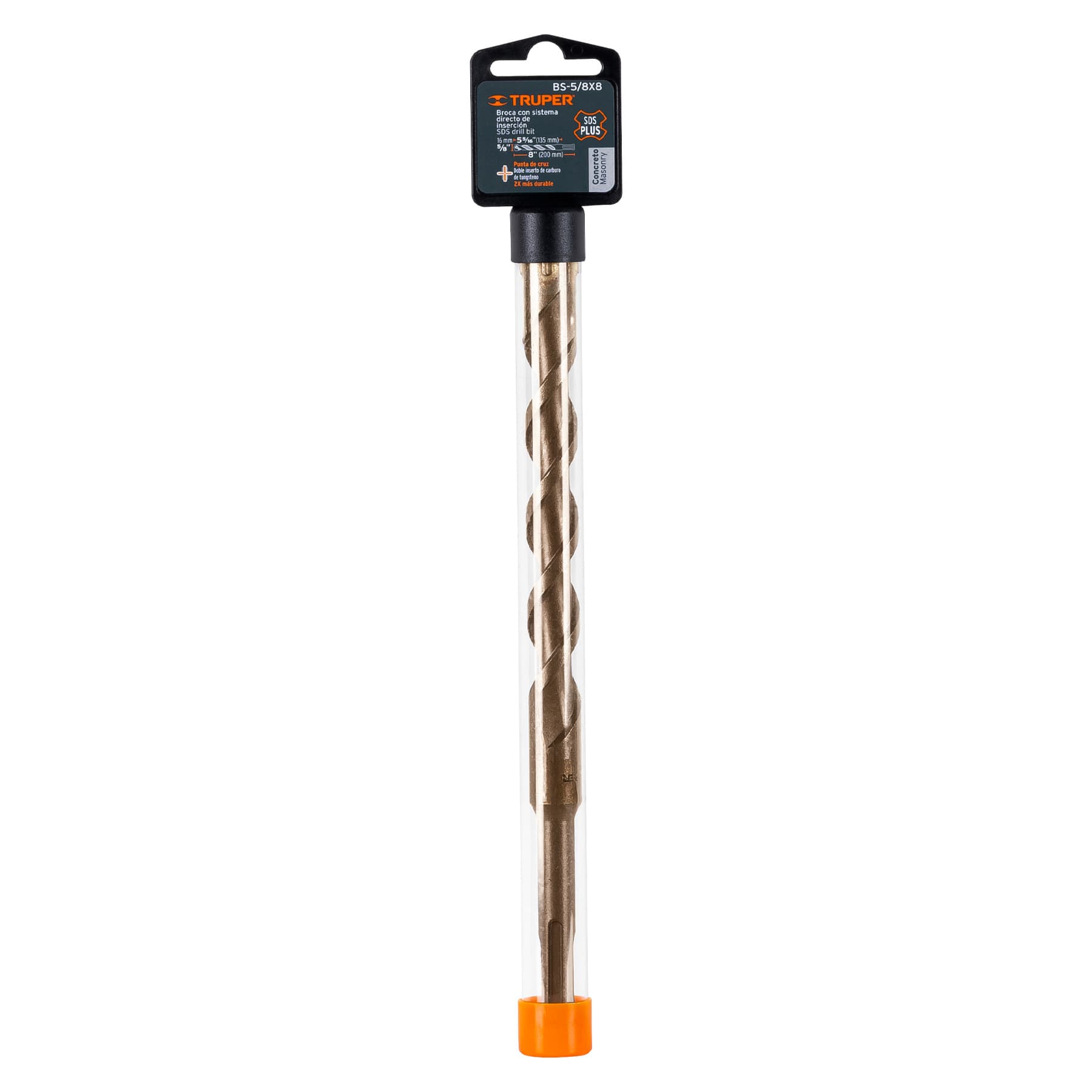 BROCA SDS PLUS 5/8 X 8 MARCA  TRUPER