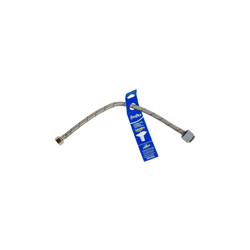 MANGUERA CONECTOR FLEXIBLE PARA LAVABO 1/2 F.I.P. X 1/2 F.I.P MARCA COFLEX