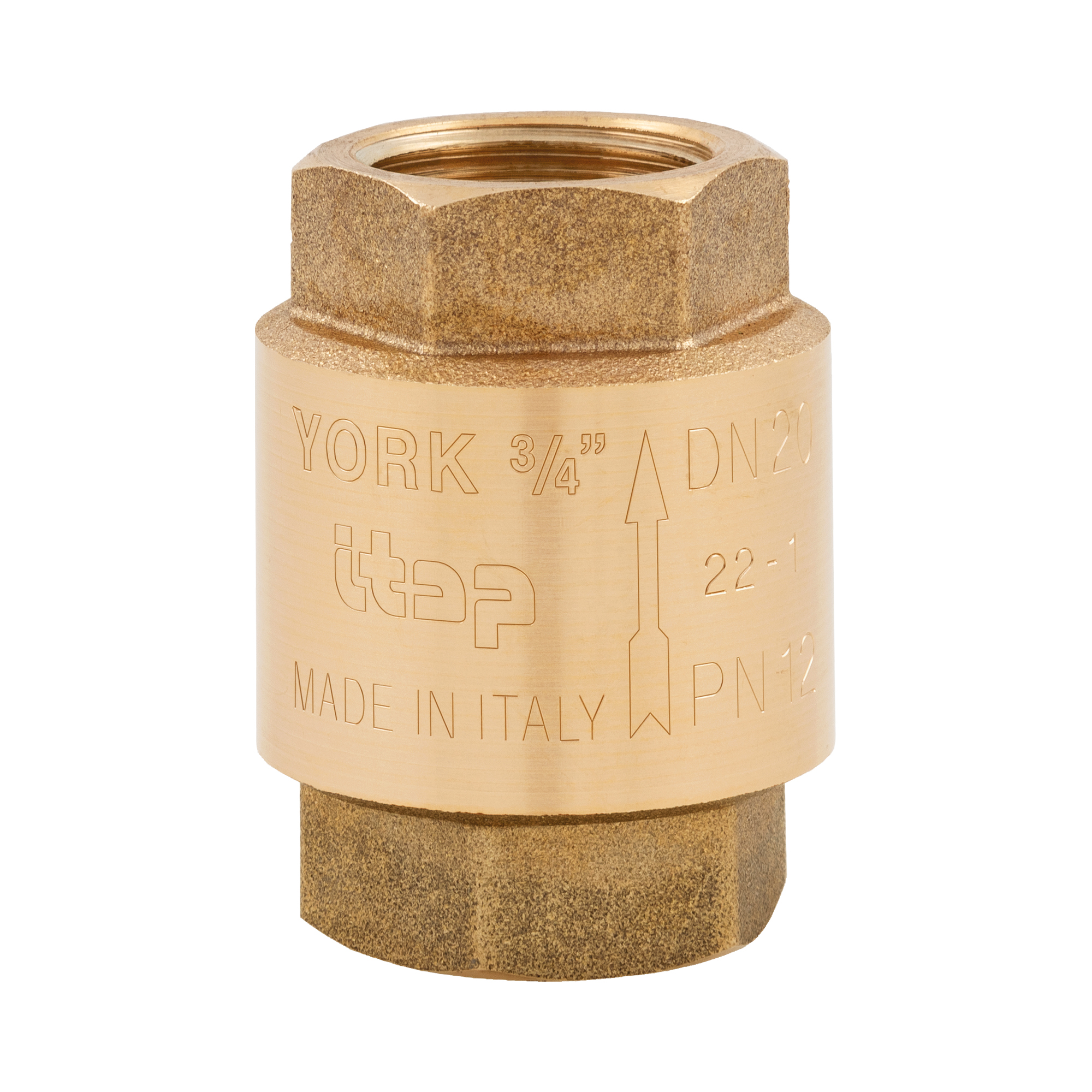 VALVULA DE RETENCION VERTICAL U HORIZONTAL DE 1 1/4  MARCA YORK