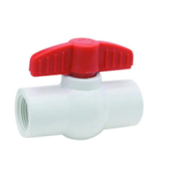 VALVULA ESFERA PVC HIDRAULICO 13MM CEMENTAR MARCA DICA