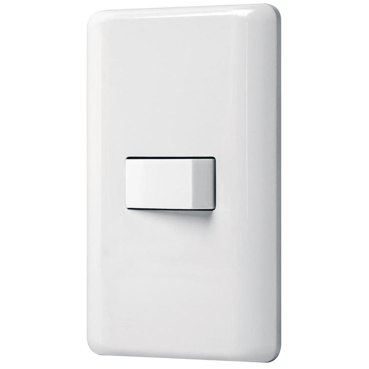 PLACA ARMADA 1 INTERRUPTOR SENCILLO COLOR BLANCO MARCA VOLTECK