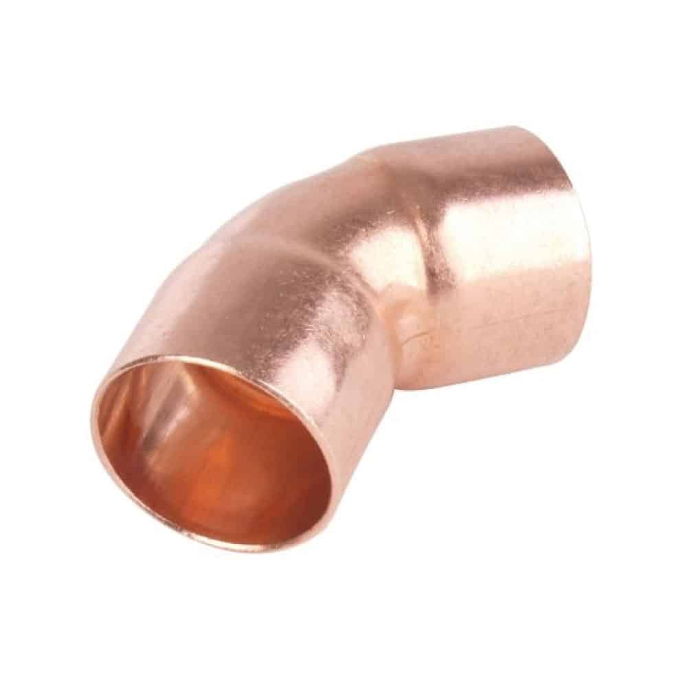 CODO 45 CU 19MM (3/4) MARCA NACOBRE
