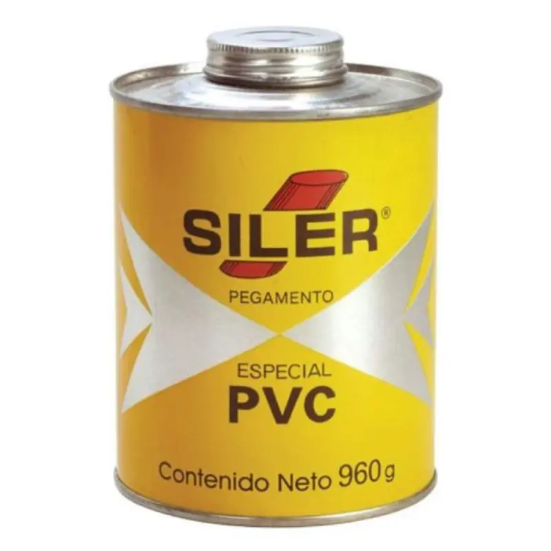 BOTE DE PEGAMENTO PVC DE 960 GRS MARCA  SILER