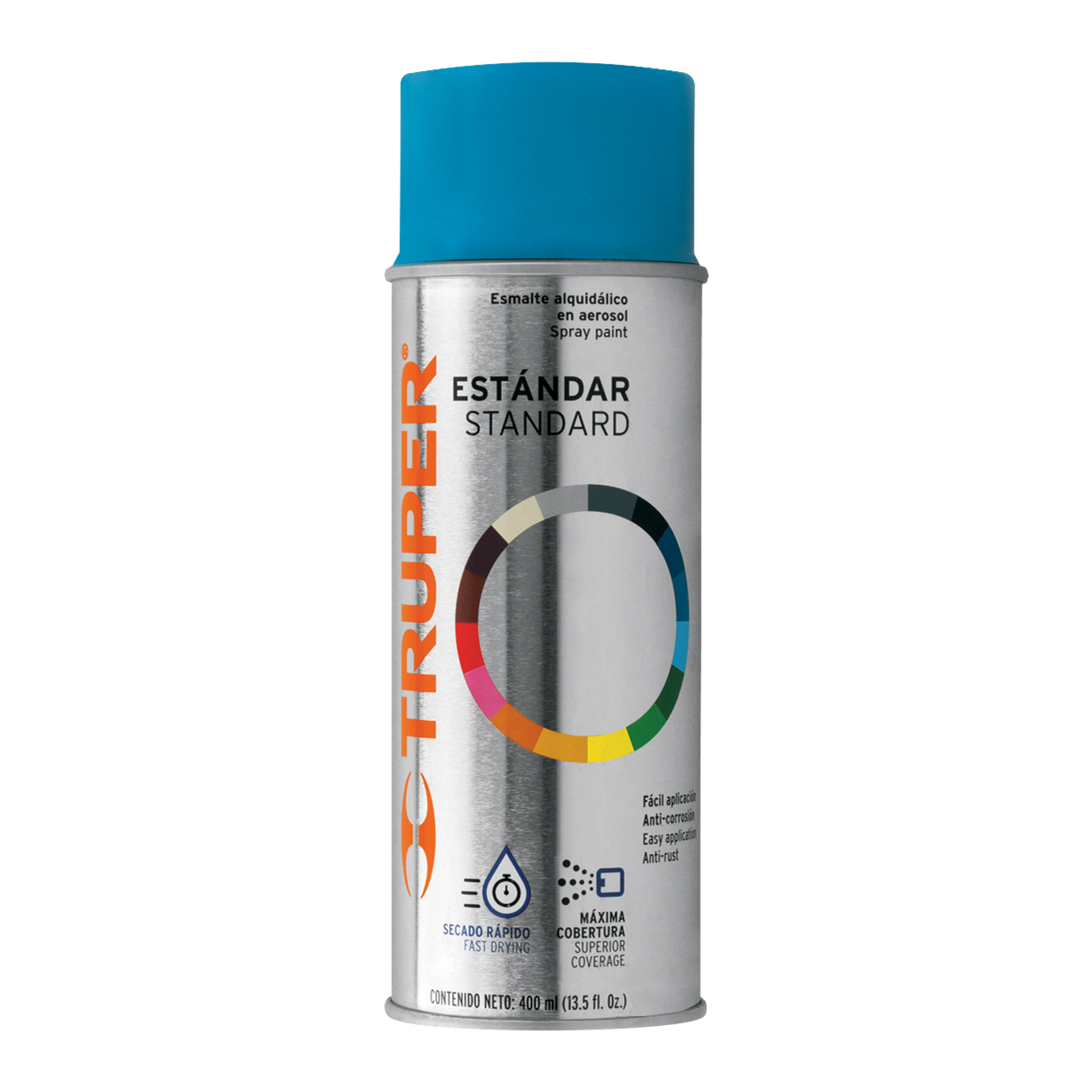 PINTURA EN AEROSOL COLOR AZUL MARCA TRUPER