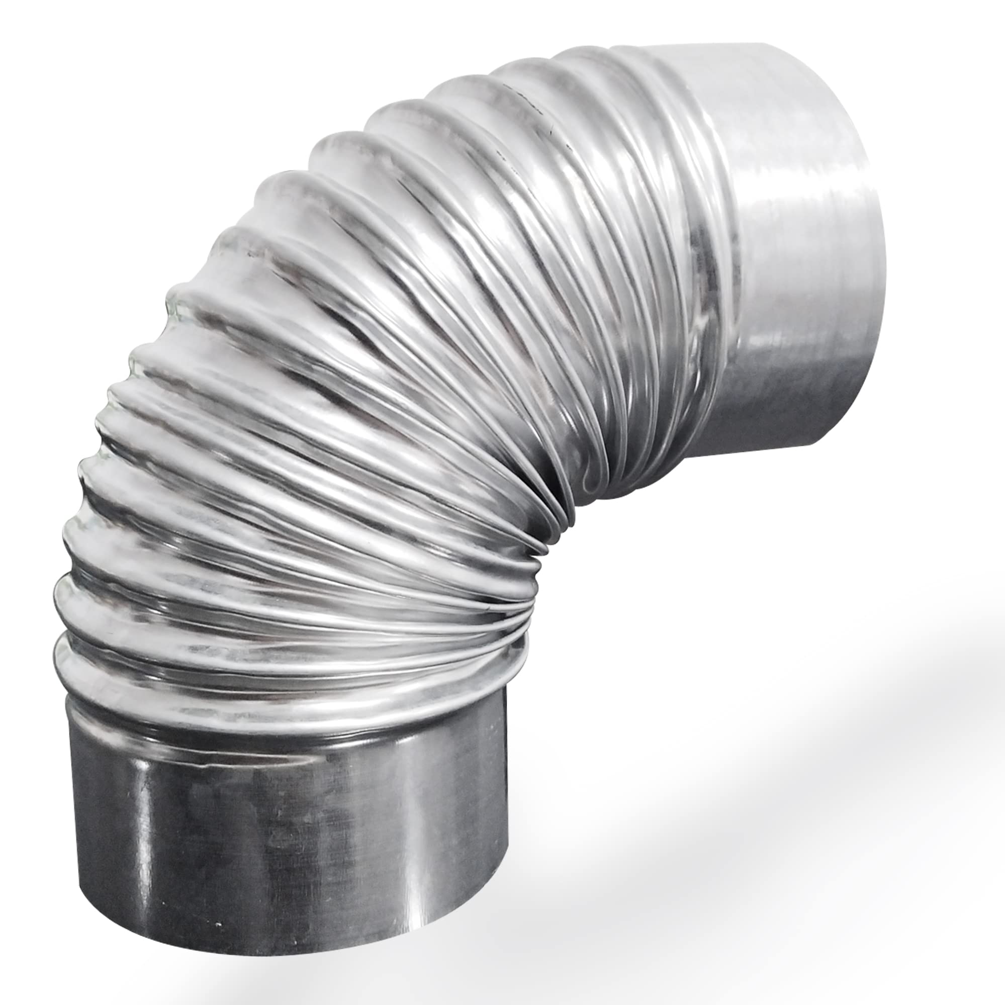 CASQUILLO 90 CAL 26  PARA DUCTO FLEXIBLE DE 10 (250 MM)