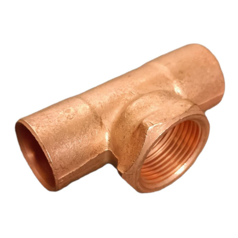 TEE CU 1 (25MM) MARCA NACOBRE