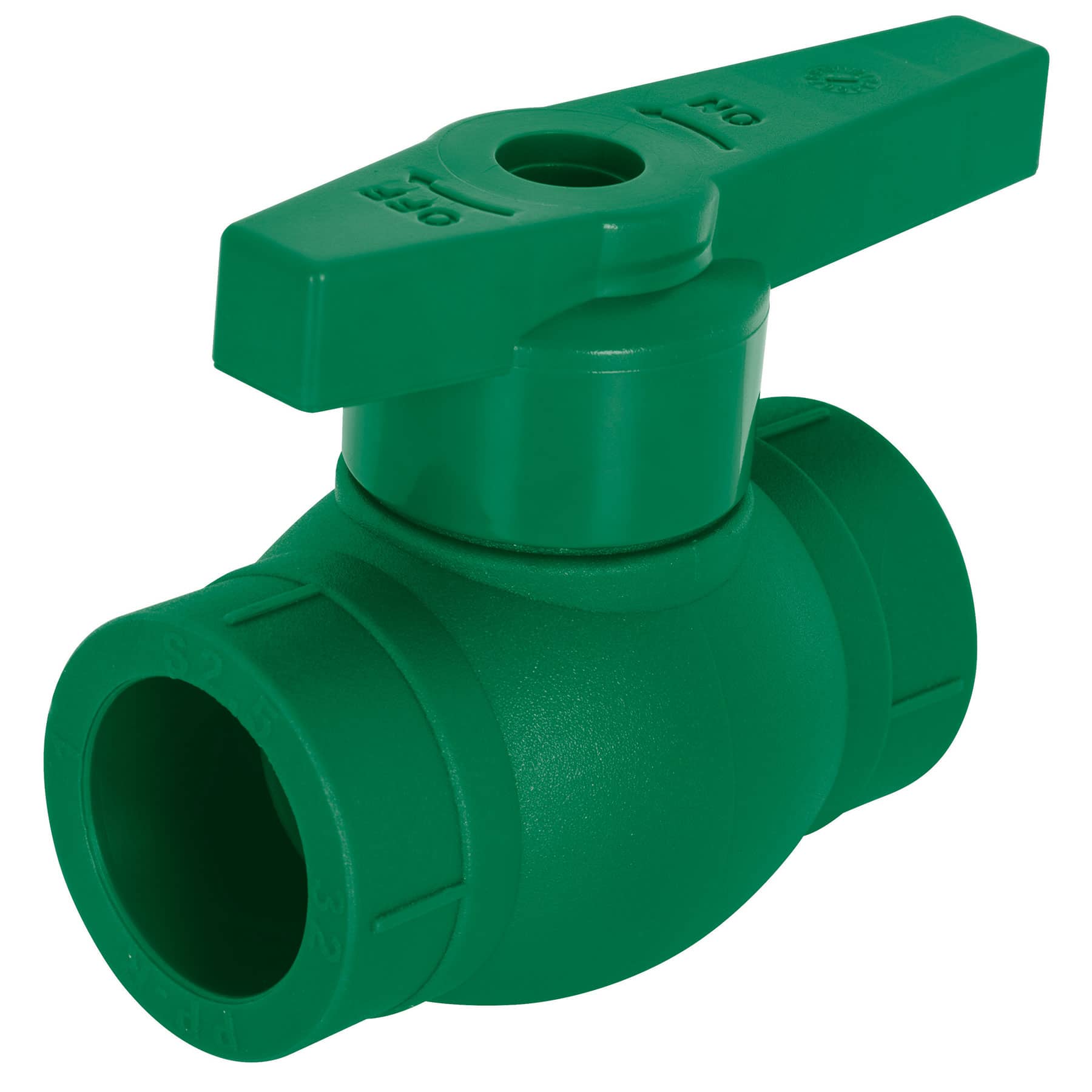 VALVULA ESFERA PPR 25 MM (3/4) TUBOPLUS MARCA TRUPER