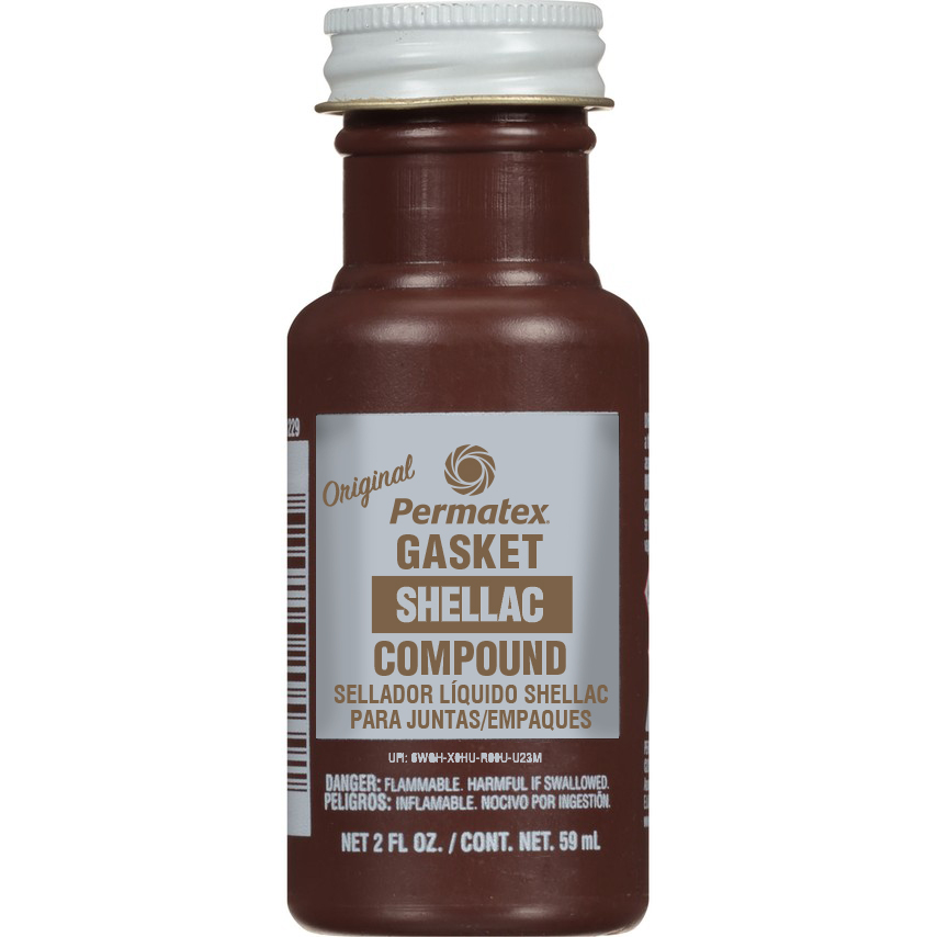 SELLADOR SHELAC PARA ROSCAS 125G MARCA PERMATEX