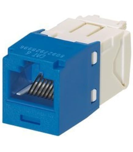 JACK CATEGORÍA 6  RJ-45  CJ688TGBU  AZUL MARCA PANDUIT