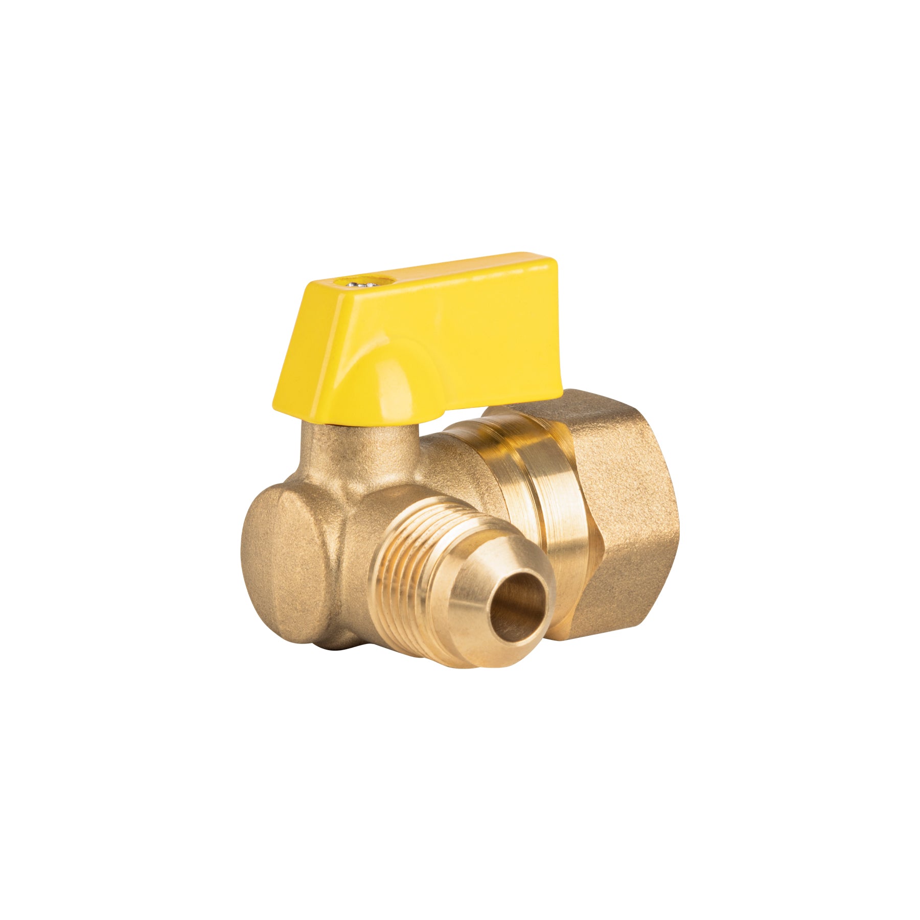 VALVULA ANGULAR DE 1/2 DE LATON MARCA FOSET