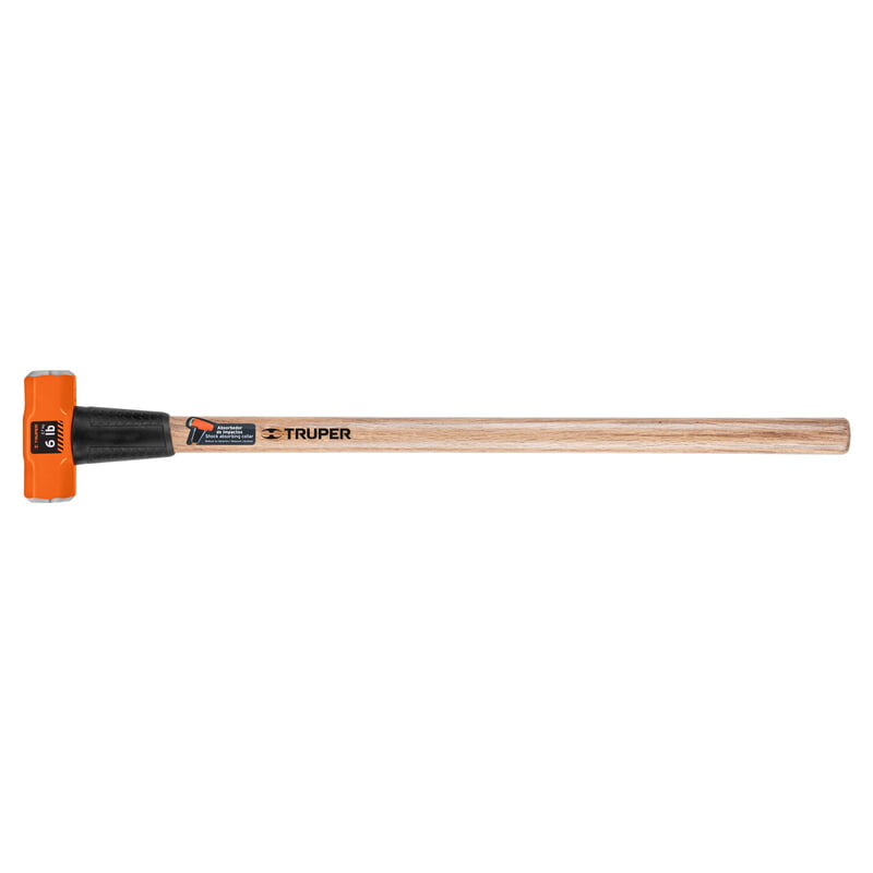 MARRO OCTAGONAL 6 LB CON MANGO DE MADERA 36' MARCA TRUPERrn