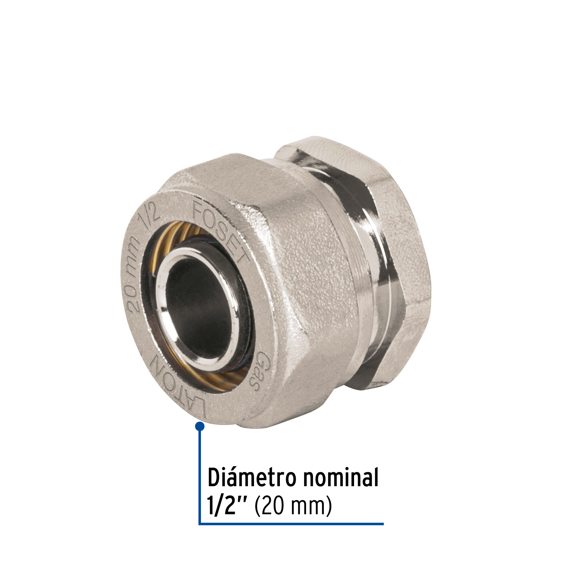 TAPON PEALPE 1/2 (20MM) MARCA FOSET