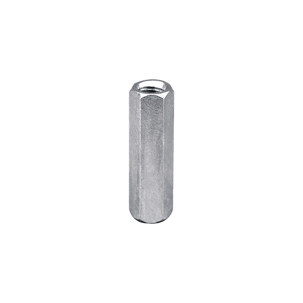 COPLE GALVANIZADO P/VARILLA ROSC 1/4 (7/16X7/8) MARCA CN