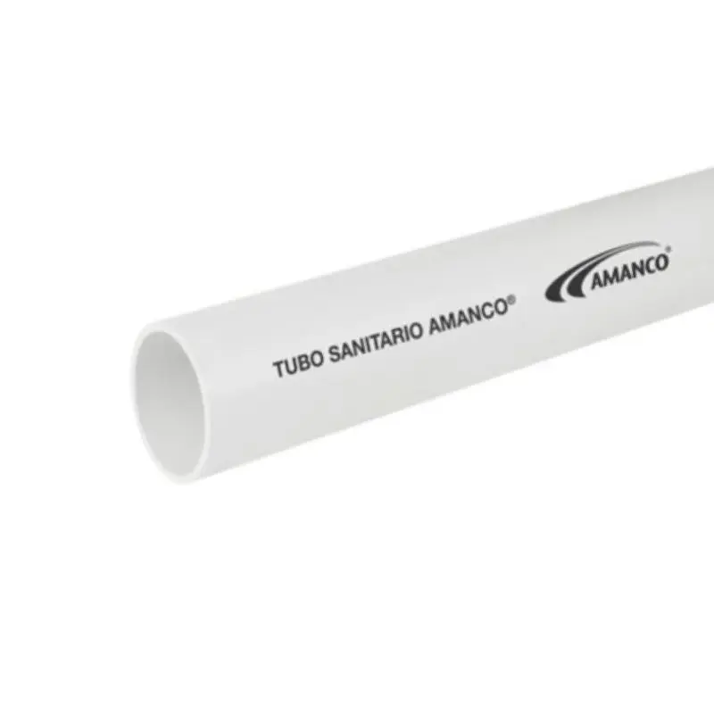TUBO SANITARIO NORMA 50MM X 1 METRO MARCA AMANCO