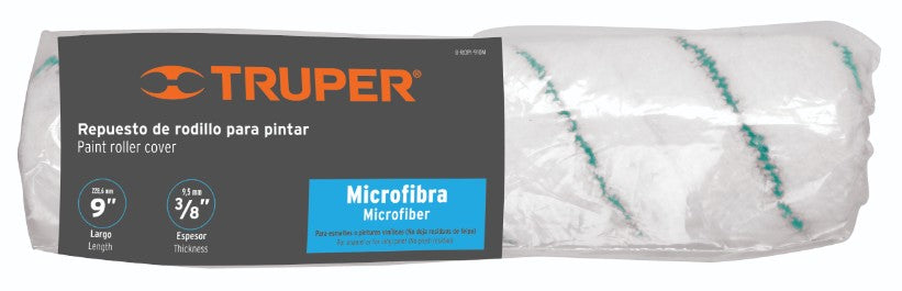 FELPA P/RODILLO MICROFIBRA 9X3/8 SUPERFICIES POCO RUGOSASrn