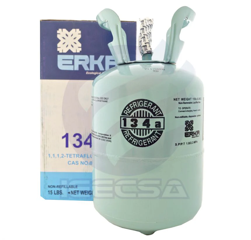 CILINDRO  REFRIGERANTE R134A  13.6KG MARCA  ERKA