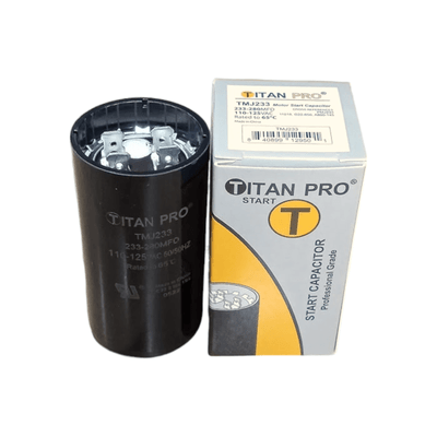 CAPACITOR  ARRANQUE 233 280 MF 110 125V 50/60HZ MARCA  GB