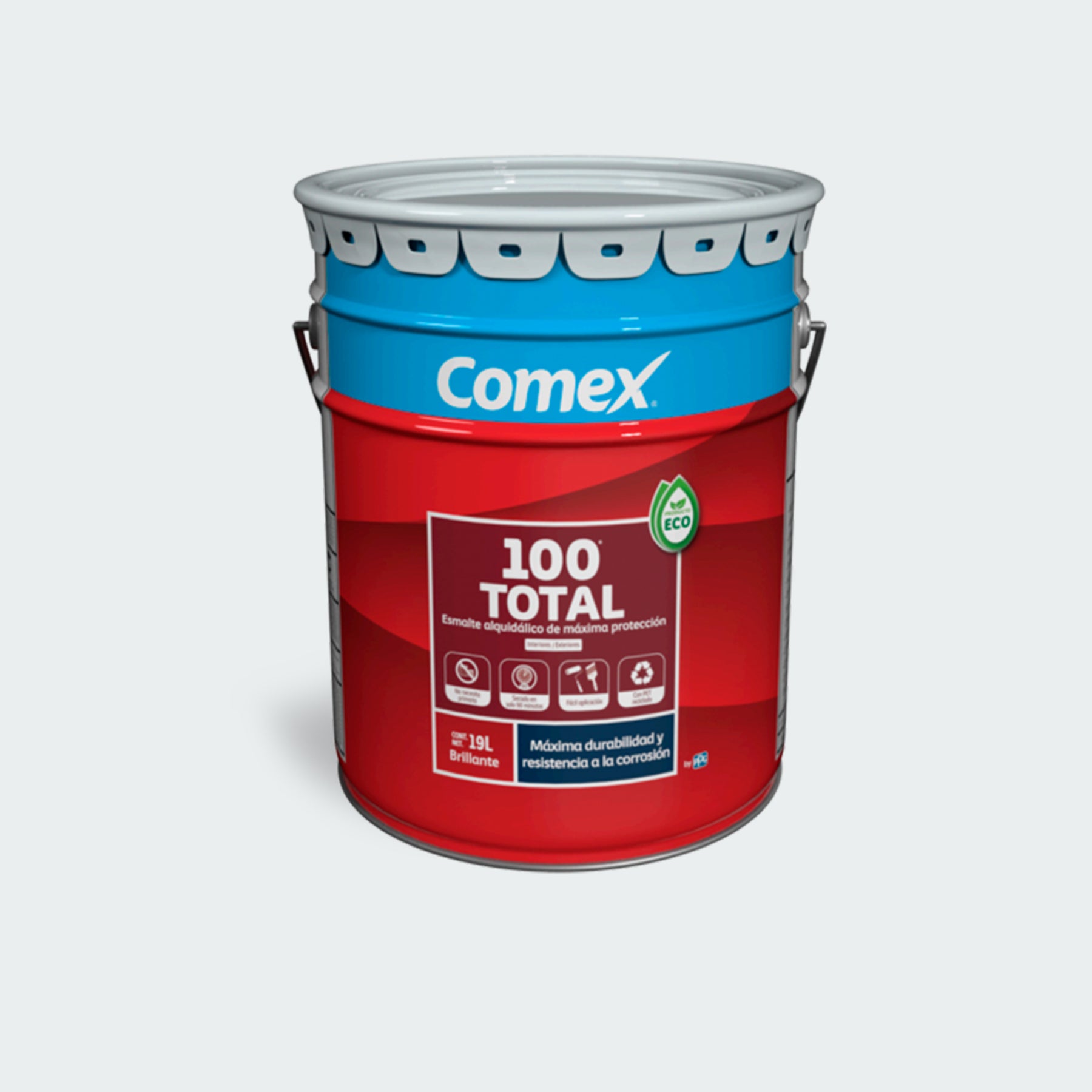 COMEX 100 TOTAL PET AMARILLO CROMO rn
