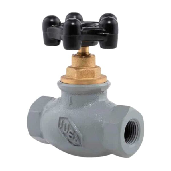 VALVULA GLOBO ROSCABLE 19 MM  P/GAS MARCA IUSA