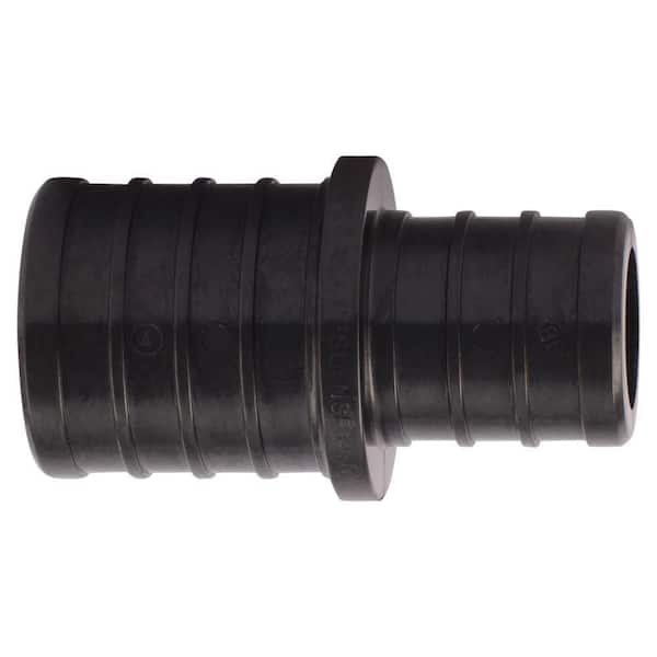COPLE PLASTICO REDUCCION PARA PEX & PERT 1 X 3/4 MARCA BIOVALTIC