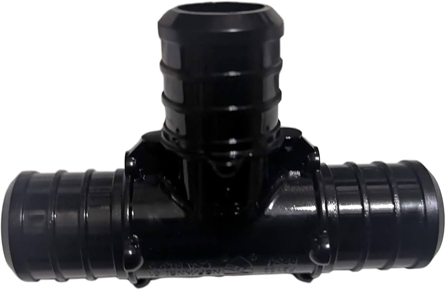 TEE PLASTICA PARA PEX & PERT 3/4 MARCA BIOVALTIC