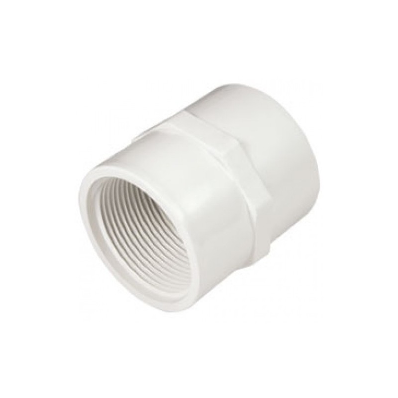 CONECTOR  PVC HIDRAULICO ROSCA INTERIOR 38 MM (1 1/2) CED40  MARCA IUSA