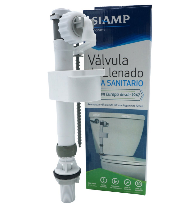 VALVULA DE LLENADO PARA W.C. MARCA SIAMP