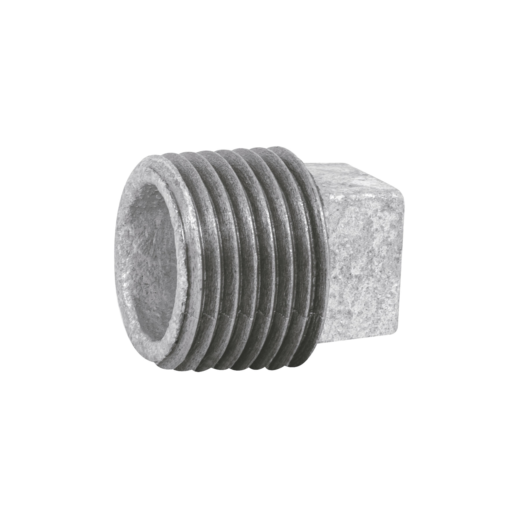 TAPON MACHO ACERO GALVANIZADO 1 1/2 MARCA FOSET