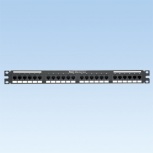 PANEL DE PARCHEO CAT6  24 PUERTOS RJ-45  1U  NEGRO MARCA PANDUIT