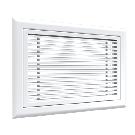 REJILLA LINEAL DE INYECCION  MODELO TCM 48 X 4 COLOR BLANCO REFRIGERADOR MARCA INNES