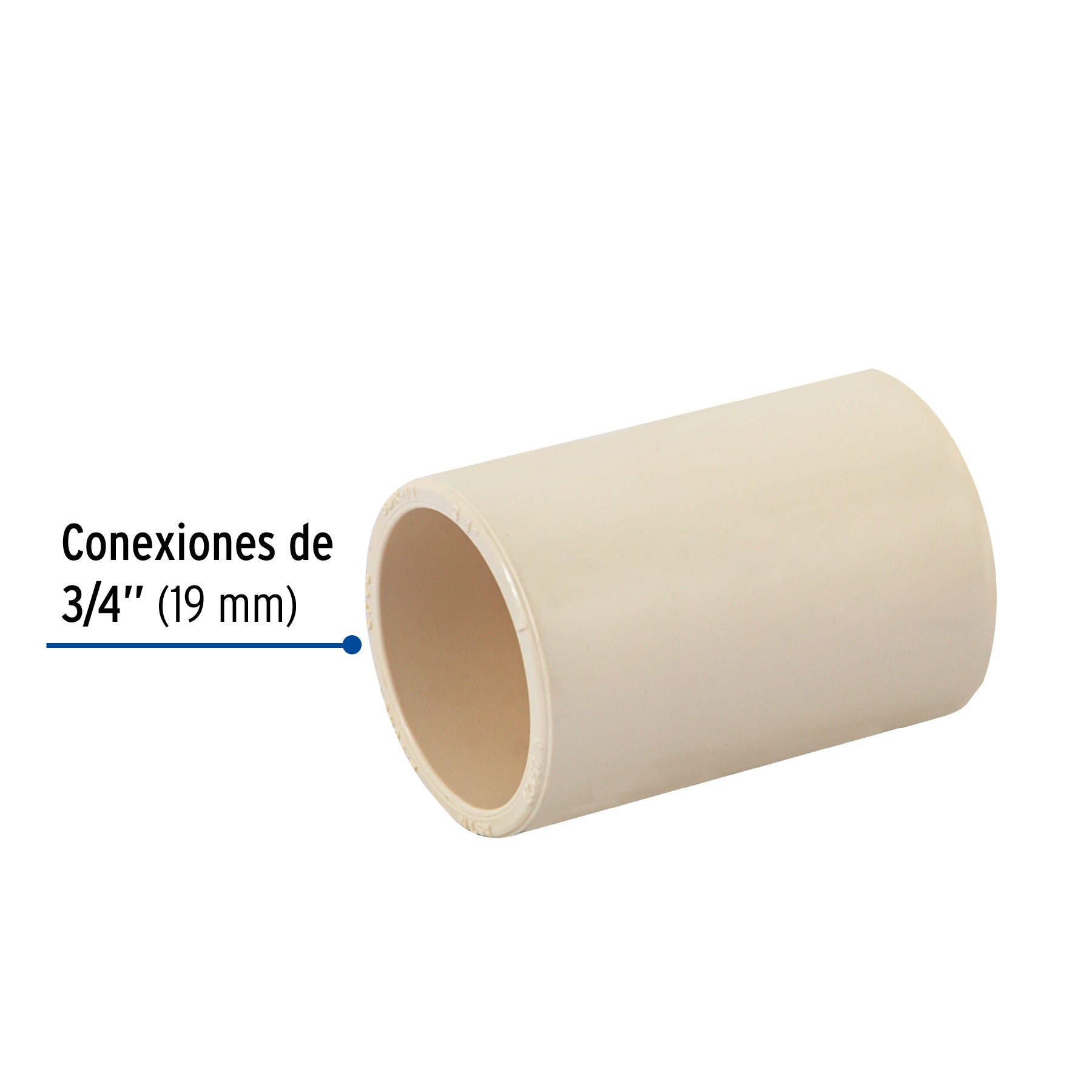 COPLE CPVC 19MM (3/4) MARCA CPS