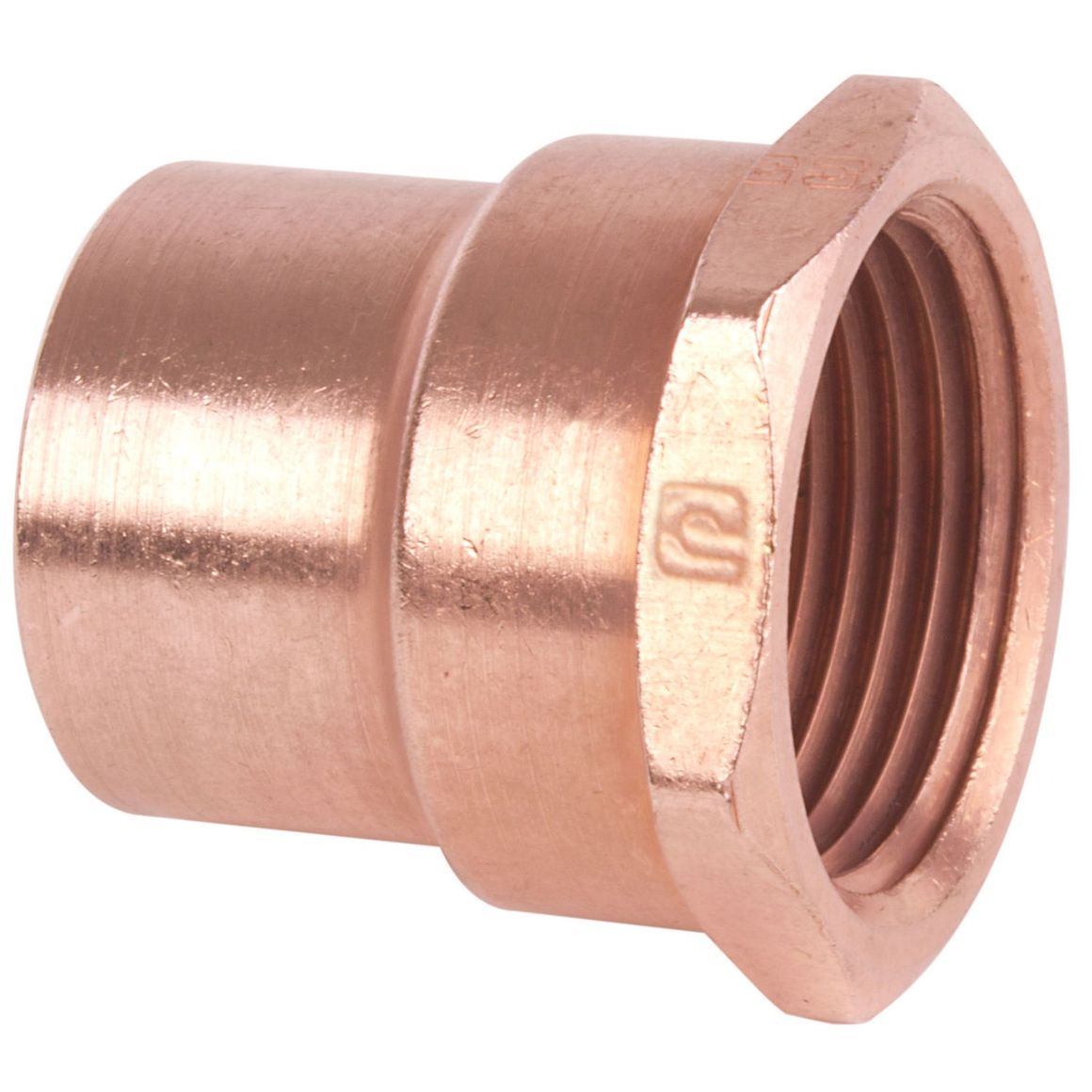 CONECTOR CU ROSCA INTERIOR 25MM (1) MARCA NACOBRE