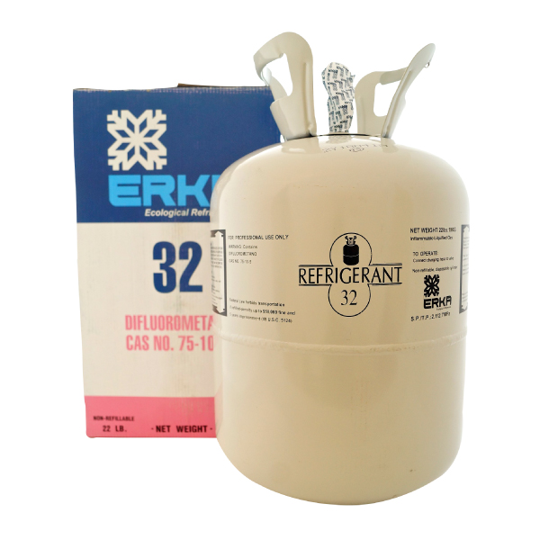 CILINDRO  REFRIGERANTE R 32  3KG MARCA  ERKA