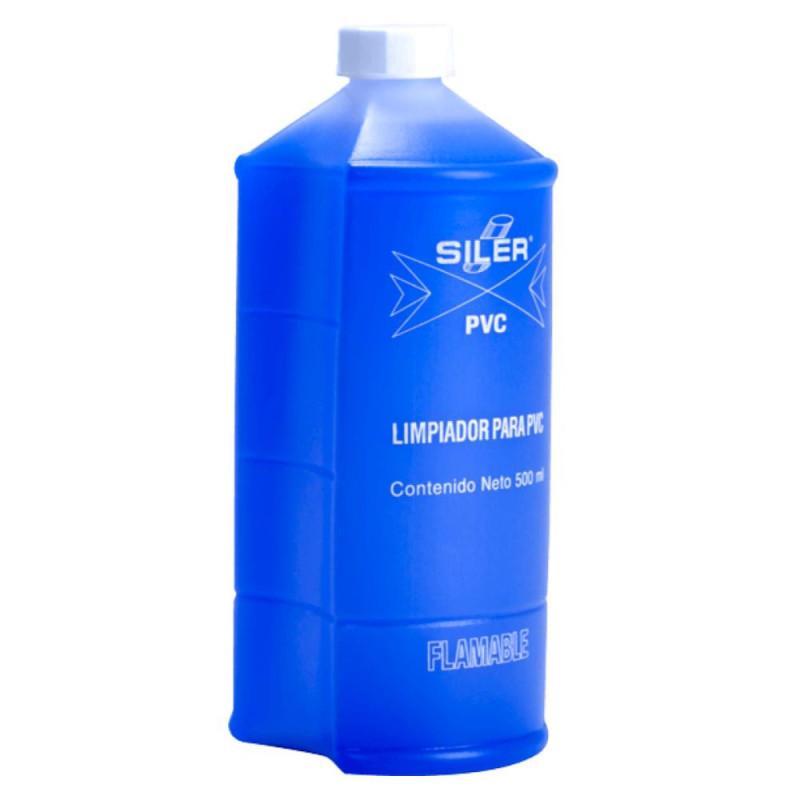 LIMPIADOR TUBO PVC DE 500 ML MARCA  SILER